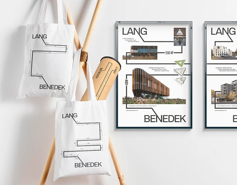 Lang Benedek Architects — visual identity