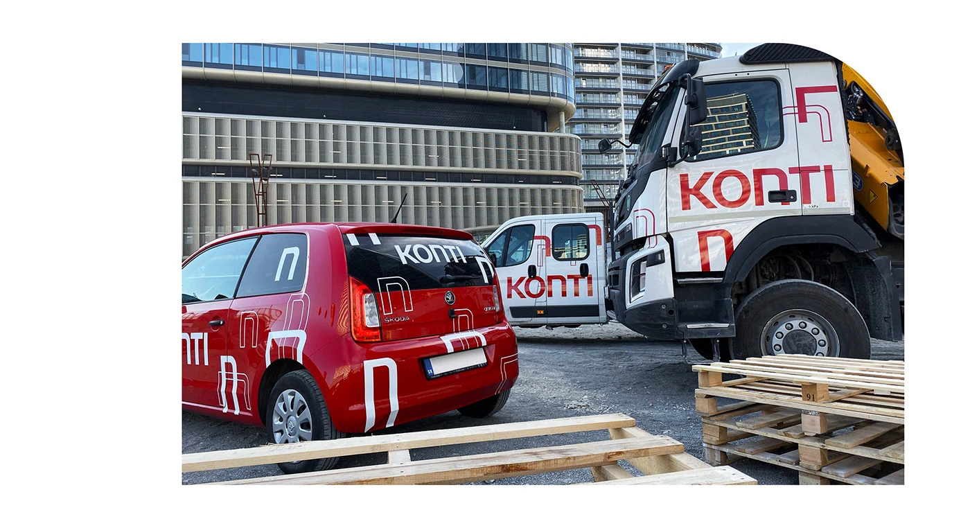 KONTI — visual identity