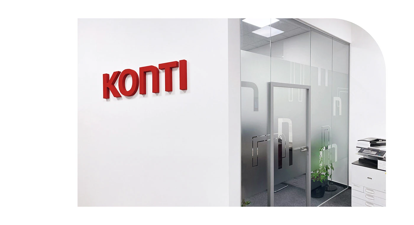 KONTI — visual identity