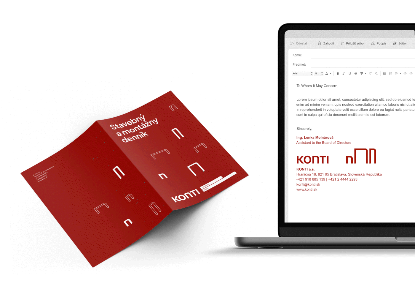 KONTI — visual identity