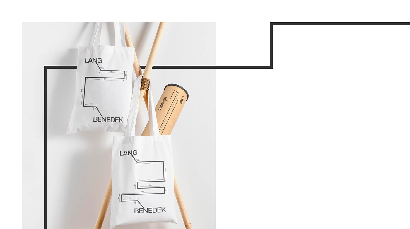 Lang Benedek Architects — visual identity