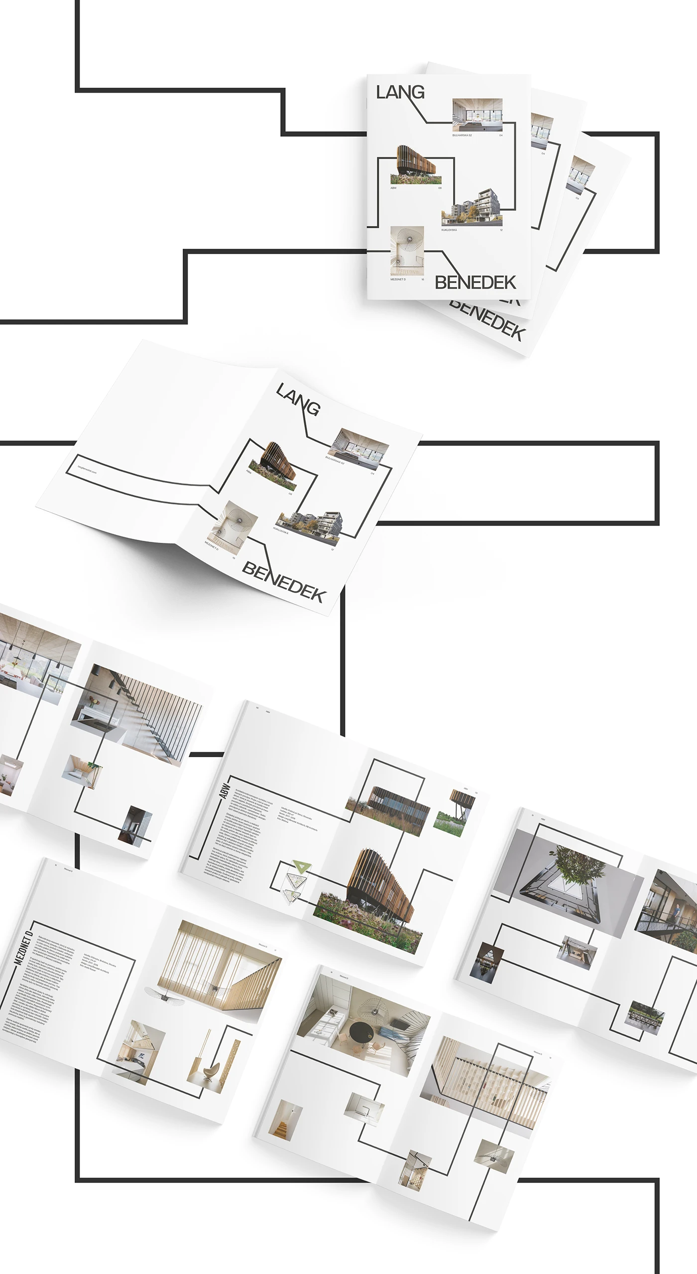 Lang Benedek Architects — visual identity