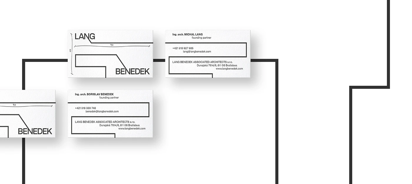 Lang Benedek Architects — visual identity