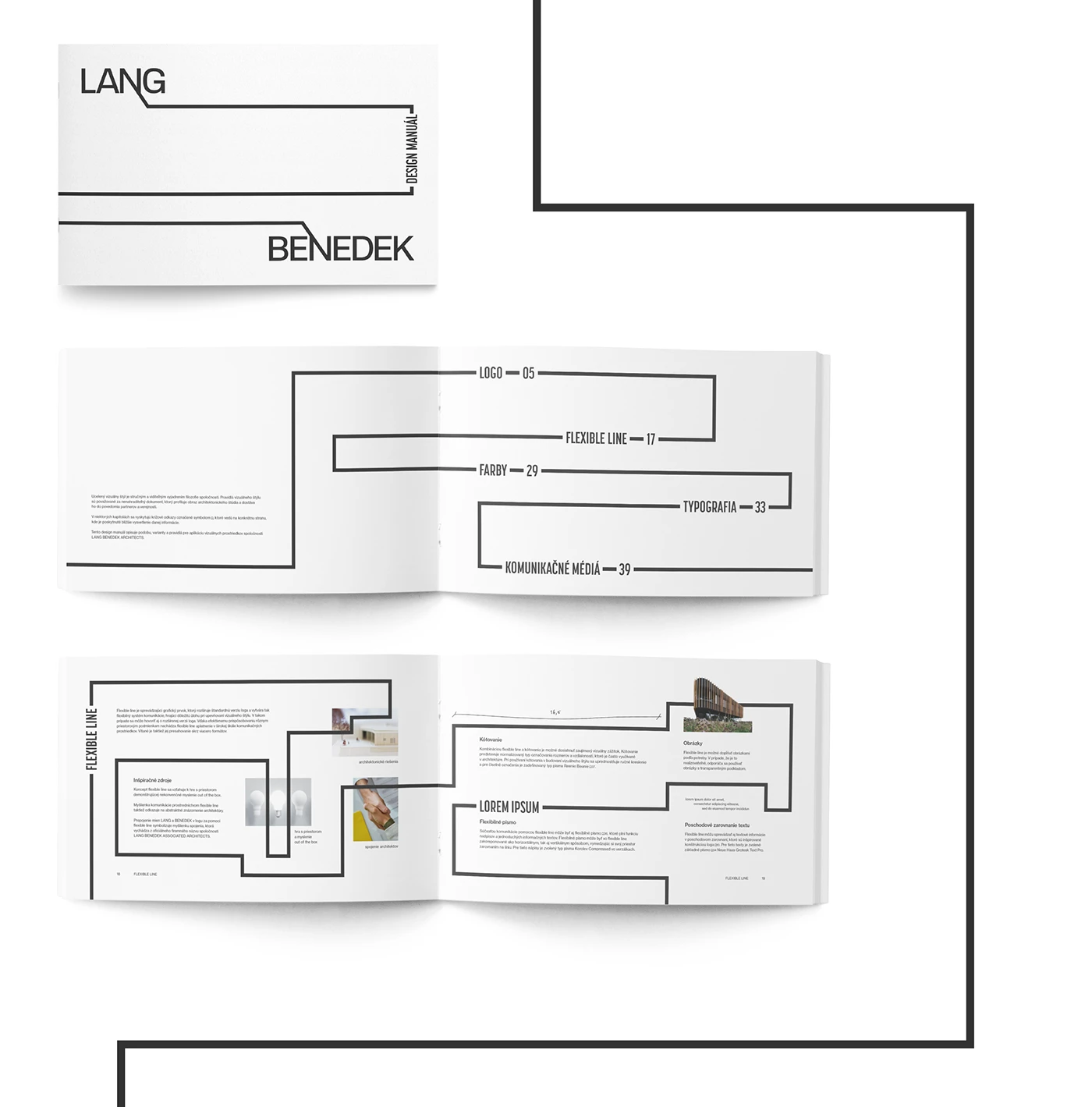 Lang Benedek Architects — visual identity