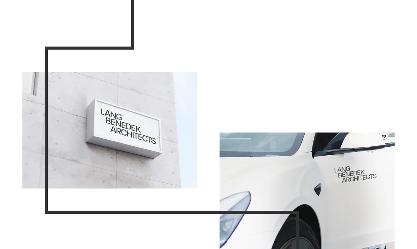 Lang Benedek Architects — visual identity