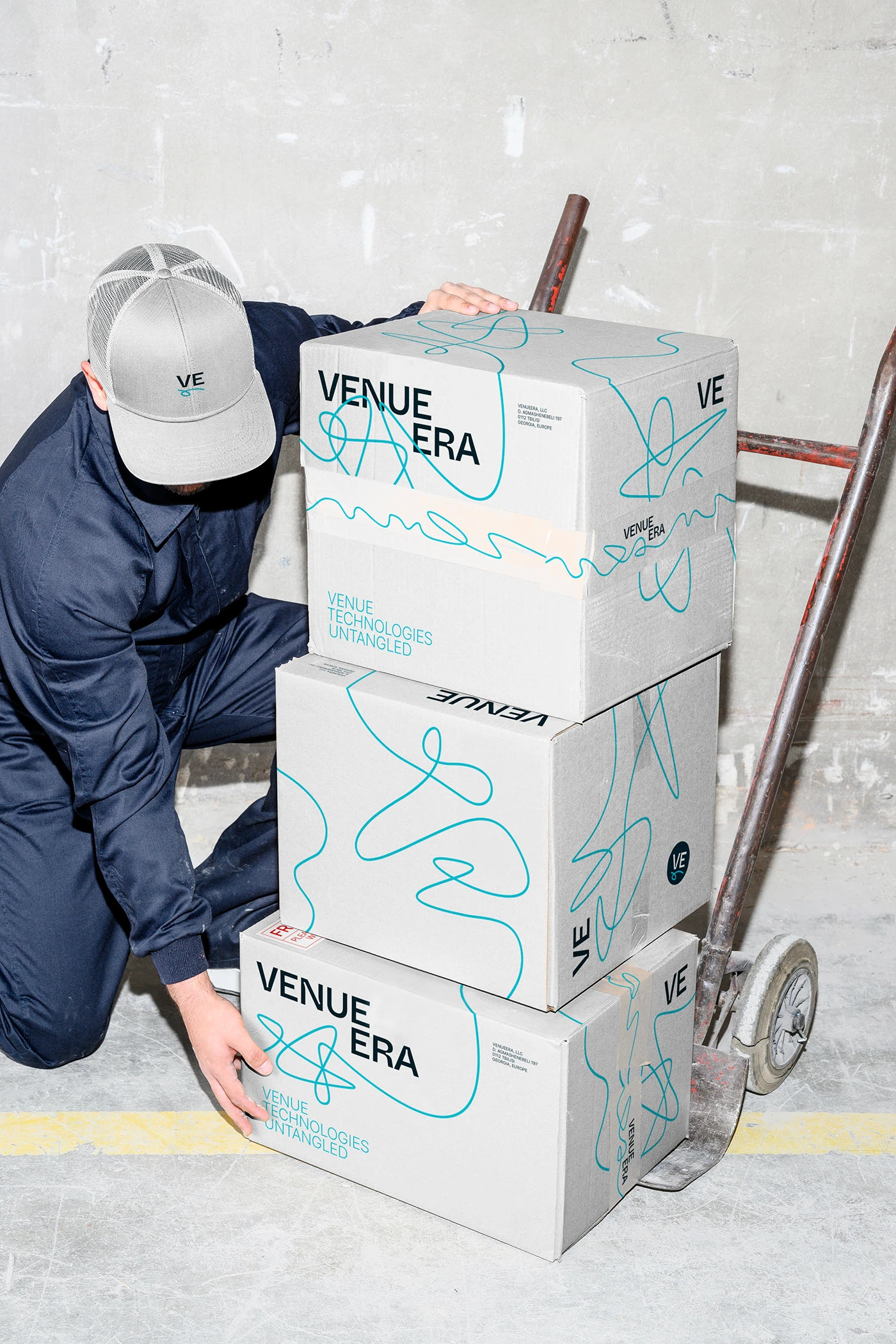 VenueEra — visual identity