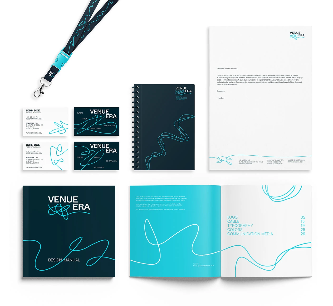 VenueEra — visual identity